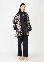 Taapsi Black Corduroy Coord Set