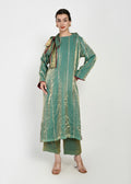 Noor-e-Mint Glam Bow Kurta Set