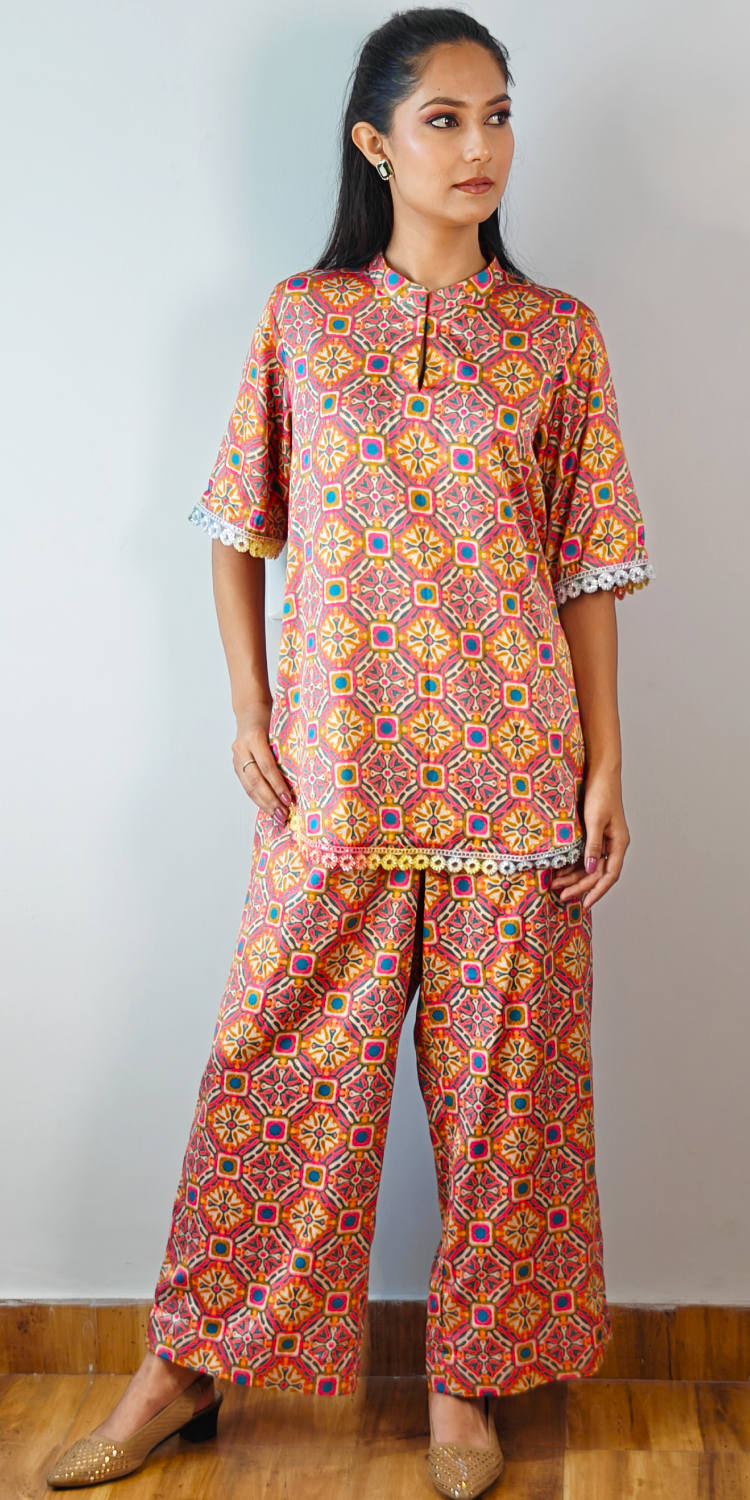 Pastel Tasselation Coord Set