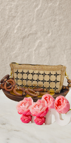 Golden Thread Crochet Sling