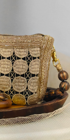 Golden Thread Crochet Sling